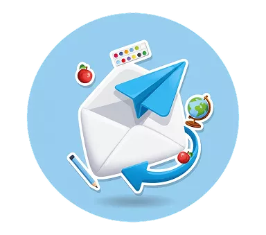 Você recebe por email.